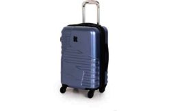It Luggage Small 4 Wheel Expander Trolley Case - Denim